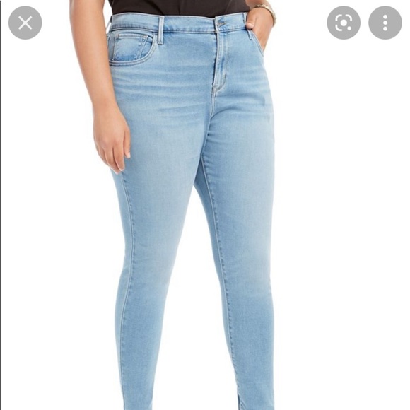 Levi's Denim - Plus size 720 high rise super skinny 18